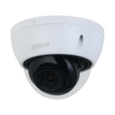 IP камера Dahua DH-IPC-HDBW2841E-S (2.8мм), 8 Мп, 1/2.7" CMOS, H.265+, f=2.0 мм, 3840х2160, RJ45, день/ніч, ІЧ підсвічування 30 м, IP67, PoE