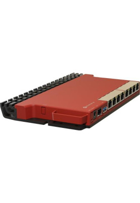 Комутатор MikroTik L009UiGS-RM, 8 x Gigabit Ethernet, SFP (2.5G supported), 1xUSB 3.0