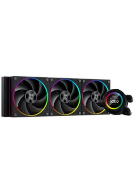 Система рідинного охолодження ID-Cooling Space LCD SL360, 3х120мм ARGB fans, 4pin PWM, Intel LGA2066/2011/1700/1200/1151/1150/1155/1156  AMD AM5/AM4, до 350Вт TDP, LCD-дисплей 2,1"