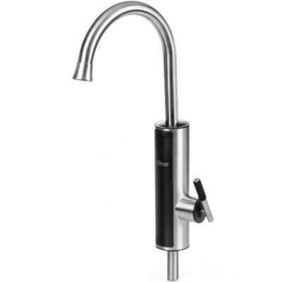 Водонагрівач проточний Holmer HHW-412SL, Inox, 3000W, механічне керування, IPX4, захист від включення без води, захист від перегріву, матеріал корпуса термо-пластик-нержавіюча сталь, автозапобіжник 16А