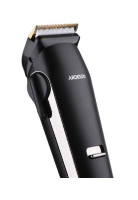Машинка для стрижки Ardesto HC-Y32-B, Black, живлення мережа/акумулятор, 6 насадок (4-30 мм), леза з нерж. сталі/кераміки, індикатор зарядки, аккумулятор на 60хв
