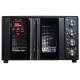 Електродуховка Liberton LEO-500 Black, 1700W, 50л, подвійні розпашні дверцята, 6 режімів нагріву, конвекція, підсвітка, 70-250 °C, механічне керування, таймер, рожен, решітка, деко, лоток для крихт та жиру, тримач для дека, ТЕРМОРУКАВИЦЯ У ПОДАРУНОК