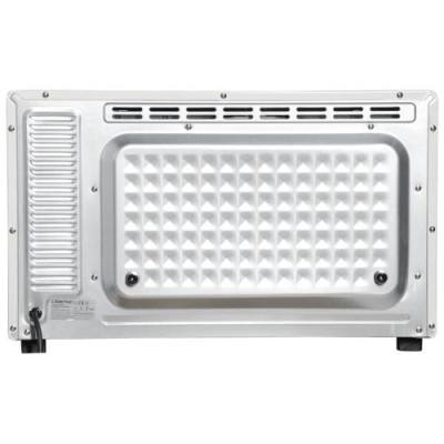 Електродуховка Liberton LEO-500 White, 1700W, 50л, подвійні розпашні дверцята, 6 режімів нагріву, конвекція, підсвітка, 70-250 °C, механічне керування, таймер, рожен, решітка, деко, лоток для крихт та жиру, тримач для дека, ТЕРМОРУКАВИЦЯ У ПОДАРУНОК