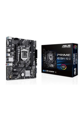 Мат.плата 1200 (H470) Asus PRIME H510M-E R2.0, H470, 2xDDR4, Int.Video(CPU), 4xSATA3, 1xM.2, 1xPCI-E 4.0 x16, 2xPCI-E 3.0 x1, ALC897, RTL8111H, 6xUSB3.2/4xUSB2.0, VGA/HDMI/DP, MicroATX