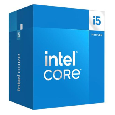 Процесор Intel Core i5 (LGA1700) i5-14400, Box, 10x2.5 GHz (Turbo Boost 4.7 GHz, 16 потоків), UHD Graphics 730, L3 Smart Cache 20Mb, Raptor Lake, 7 nm, TDP 64 Вт (