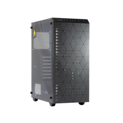 Корпус GTL 2625B1 Black, без БЖ, Mid Tower, ATX / Micro ATX / Mini ITX, 2xUSB 2.0, 1xUSB 3.0, 375x200x430 мм, 0.4 мм, 3.5 кг