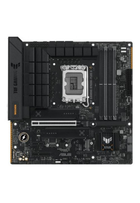 Материнська плата LGA1700, Asus TUF GAMING B760M-PLUS II, B760, 4xDDR5, Int.Video(CPU), 4xSATA3, 3xM.2, 1xPCI-E 5.0 x16, 1xPCI-E 4.0 x4, 1xPCI-E 3.0 x1, Realtek 7.1, Realtek 2.5Gb, 6xUSB3.2/7xUSB2.0, HDMI/DP, MicroATX