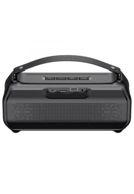 Портативна колонка Havit HV-SK888BT, Black, 10 Вт, Bluetooth, RGB підсвічування, USB, microSD, AUX, Type-C, 1800 mAh