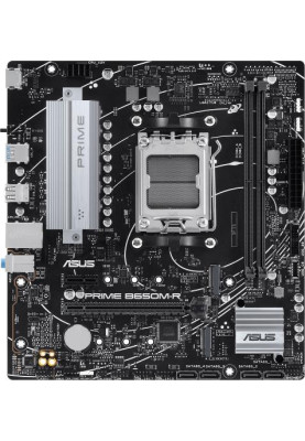 Материнська плата AM5 Asus PRIME B650M-R, B650, 2xDDR5, Int.Video (CPU), 4xSATA3, 2xM.2, 1xPCI-E 4.0 x16, 1xPCI-E 4.0 x1, Realtek 7.1, Realtek 2.5Gb, 4xUSB3.2/6xUSB2.0, HDMI, MicroATX
