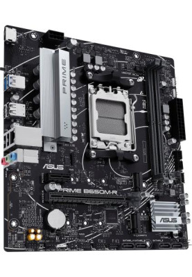 Материнська плата AM5 Asus PRIME B650M-R, B650, 2xDDR5, Int.Video (CPU), 4xSATA3, 2xM.2, 1xPCI-E 4.0 x16, 1xPCI-E 4.0 x1, Realtek 7.1, Realtek 2.5Gb, 4xUSB3.2/6xUSB2.0, HDMI, MicroATX