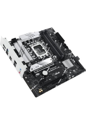 Материнська плата LGA1700, Asus PRIME B760M-PLUS, B760, 4xDDR5, Int.Video(CPU), 4xSATA3, 2xM.2, 2xPCI-E 4.0 x16, 1xPCI-E 4.0 x1, Realtek 7.1, Realtek 2.5Gb, 4xUSB3.2/7xUSB2.0, HDMI/DP, MicroATX