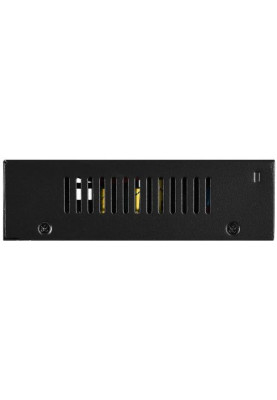 Комутатор 2E PowerLink SP401F, Black, некерований, 4xFE PoE 10/100M, 1xFE Uplink 10/100M, 55 Вт, автовизначення полярності (2E-SP401F-2)