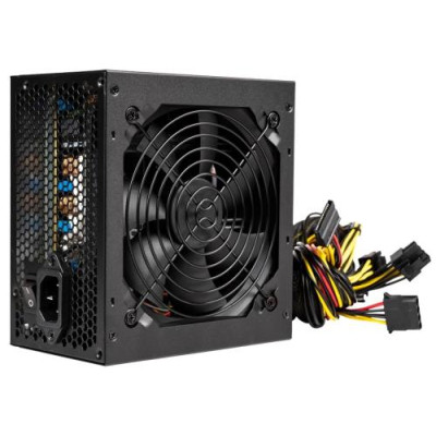 Блок живлення 500 Вт, PcCooler HW500-NP, Black, 12 см, 3xMolex / 3xSATA / 1x6+2-pin / 1x4+4-pin / 1x20+4-pin, захист OPP/OVP/UVP/SCP, ATX 2.31