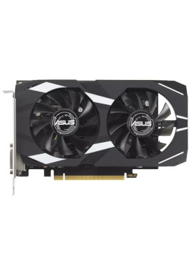 Відеокарта GeForce RTX 3050, Asus, DUAL OC, 6Gb GDDR6, 96-bit, DVI-D/HDMI/DP, 1537/14000 MHz (DUAL-RTX3050-O6G)