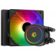 Система рідинного охолодження ID-Cooling FX120 ARGB, Intel: 1700/1200/2066/2011/1366/1151/1150/1155/1156, AMD: AM4/AM5, до 150 Вт