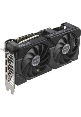 Відеокарта GeForce RTX 4060 Ti, Asus, DUAL EVO OC, 8Gb GDDR6, 128-bit, HDMI/3xDP, 2595/18000 MHz, 8-pin (DUAL-RTX4060TI-O8G-EVO)