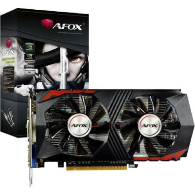 Відеокарта GeForce GTX 750 Ti, AFOX, 4Gb GDDR5, 128-bit, DVI/HDMI/DP, 1020/5400 MHz (AF750TI-4096D5H1-V2)