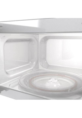 Мікрохвильова піч Gorenje MO20E1WH, White, 800W, 20л, звичайна (соло), 5 рівнів потужності, поворотні перемикачі, відкривання ручкою, очищення парою AquaClean