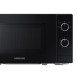 Мікрохвильова піч Samsung MS20A3010AL/UA, Black, 700W, 20л, звичайна (соло), 5 рівнів потужності, керування механічне, відкривання дверцят кнопкове