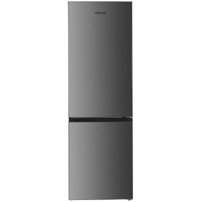 Холодильник Edler ED-346CIN, Inox, двокамерний, з нижньою мор. камерою, No Frost, загальний об'єм 286L, корисний об'єм 210L/76L, механічне керування, суперзаморожування, режим "відпустка", A+, 186x60x60.5см