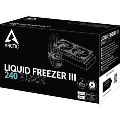 Система рідинного охолодження Arctic Liquid Freezer III 240, Black (ACFRE00134A)