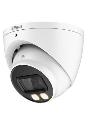 Камера зовнішня HDCVI Dahua DH-HAC-HDW1200TP-IL-A (2.8мм), 2 Мп, 1/2.7" CMOS, 1080p/25 fps, 0.02 Lux, день/ніч, ІЧ підсвічування до 40 м, IP67