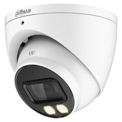 Камера зовнішня HDCVI Dahua DH-HAC-HDW1200TP-IL-A (2.8мм), 2 Мп, 1/2.7" CMOS, 1080p/25 fps, 0.02 Lux, день/ніч, ІЧ підсвічування до 40 м, IP67