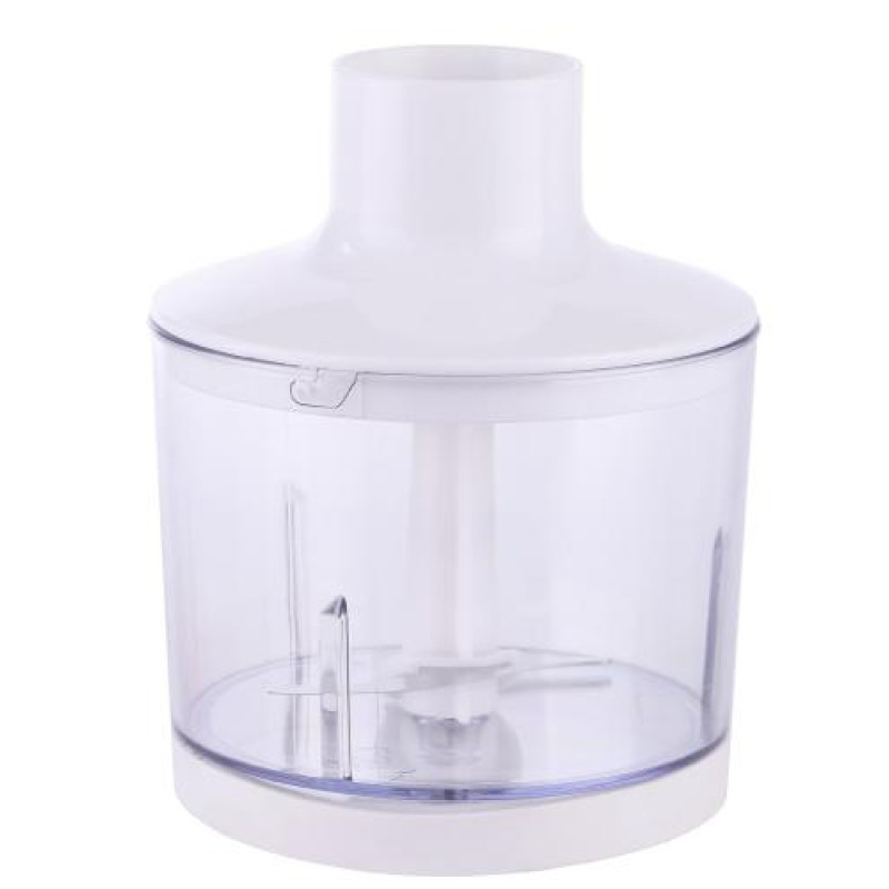Блендер Edler EDHB-1630, White/Green, 250W, занурювальний, 2 швидкості, мірний стакан 600мл, подрібнювач 500мл, вінчик для збивання, нога пластикова