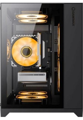 Корпус GameMax Infinity Mini Black, без БЖ, Mini Tower, Micro ATX / Mini ITX, 1хUSB 3.0, 2хUSB 2.0, 358х275х373 мм, 3.6кг