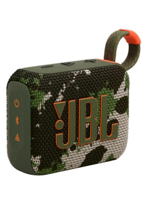 Колонка портативна 1.0 JBL Go 4 Squad, 4.2 Bт, Bluetooth, живлення від акумулятора, IPX7 водонепроникна (JBLGO4SQUAD)