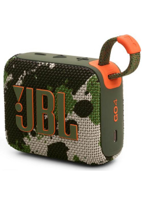 Колонка портативна 1.0 JBL Go 4 Squad, 4.2 Bт, Bluetooth, живлення від акумулятора, IPX7 водонепроникна (JBLGO4SQUAD)