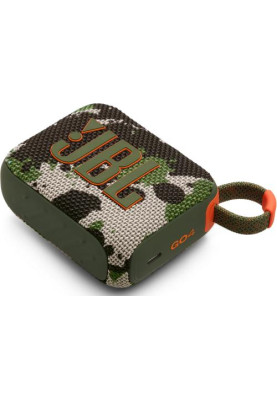 Колонка портативна 1.0 JBL Go 4 Squad, 4.2 Bт, Bluetooth, живлення від акумулятора, IPX7 водонепроникна (JBLGO4SQUAD)