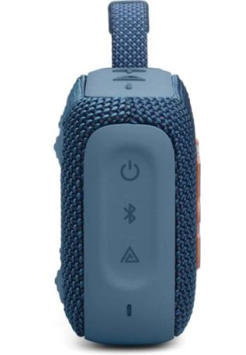 Колонка портативна 1.0 JBL Go 4 Blue, 4.2 Bт, Bluetooth, живлення від акумулятора, IPX7 водонепроникна (JBLGO4BLU)