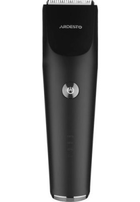 Машинка для стрижки Ardesto HC-Y22-B, Black, 5W, живлення мережа/акумулятор, кількість установок довжини 6, 1 насадка, леза з нерж. сталі, щіточка для чищення, індикатор зарядки