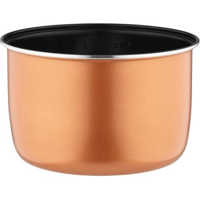 Мультиварка Ardesto MC-P17BRZ, Bronze, 860W, 5л, 17 програм, LED-дисплей, електронне керування, антипригарне керамічне покриття чаші, програма Твій рецепт, книга рецептів, ополоник