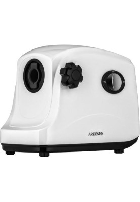 М'ясорубка Ardesto MGA-1735R, White, 1600Вт, 3 диски, насадки домашніх ковбасок та кеббе, реверс, 1.6 кг/хв