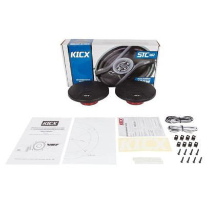 Автомобільна акустика Kicx STC 502 2-х смугова, коаксіальна, 13 см, кругла, 60 Вт