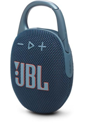 Колонка портативна 1.0 JBL Clip 5 Blue, 7B, Bluetooth, живлення від акумулятора, IP67 водонепроникна