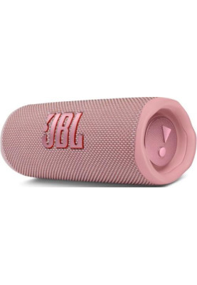 Колонка портативна 2.0 JBL Flip 6, Pink, 30 Bт, Bluetooth, живлення від акумулятора, 4800 mAh, IPX7 водонепроникна (JBLFLIP6PINK)