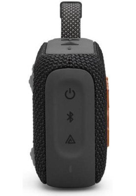 Колонка портативна 1.0 JBL Go 4 Black, 4.2 Bт, Bluetooth, живлення від акумулятора, IPX7 водонепроникна (JBLGO4BLK)