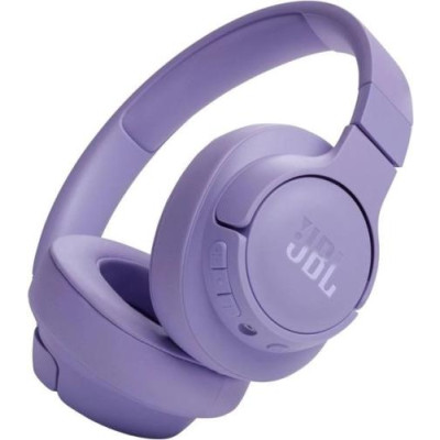 Навушники JBL Tune 720BT, Purple, 3.5 мм/Bluetooth, мікрофон, технологія "JBL Deep Bass Sound", складаються (JBLT720BTPUR)