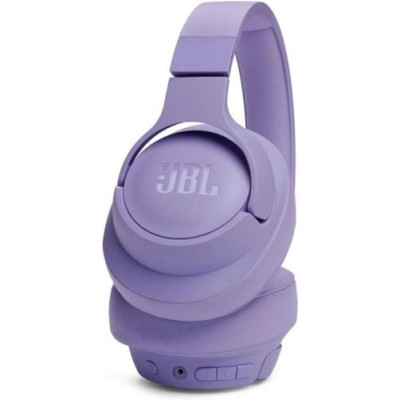 Навушники JBL Tune 720BT, Purple, 3.5 мм/Bluetooth, мікрофон, технологія "JBL Deep Bass Sound", складаються (JBLT720BTPUR)