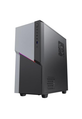 Корпус GameMax ZORRO COC, Black, без БЖ, Midi Tower, E-ATX / ATX / Micro ATX / Mini-ITX, 1xType-C / 1xUSB 3.1, макс. CPU - 170 мм / VGA - 360 мм, 1x120 мм ARGB, бічна панель із загартованого скла