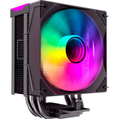 Кулер для процесора GameMax Sigma 550 Infinity, Black, алюміній/мідь, 1x120 мм ARGB, для Intel 1700/1200/115x/20xx, AMD AM5/AM4, до 220 Вт, висота 153 мм