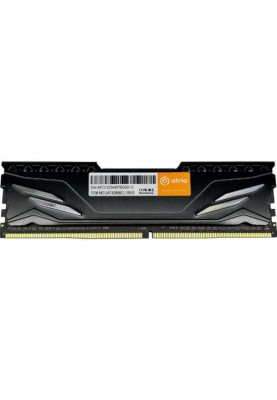 Пам'ять 8Gb DDR4, 2666 MHz, Atria Fly, Black, 19-19-19-43, 1.2V, з радіатором (UAT42666CL19B/8)