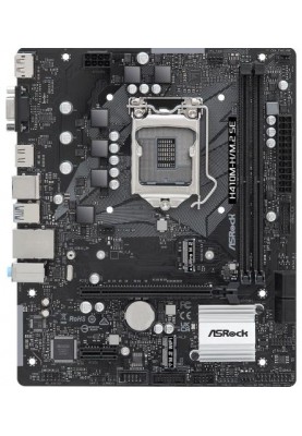 Мат.плата 1200 (H410) ASRock H410M-H/M.2 SE, H370, 2xDDR4, Int.Video(CPU), 4xSATA3, 1xM.2, 1xPCI-E 3.0 x16, 1xPCI-E 3.0 x1, 1xM.2 (Key E), ALC897, RTL8111H, 6xUSB3.2/6xUSB2.0, VGA/HDMI/DP, MicroATX