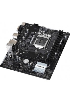 Мат.плата 1200 (H410) ASRock H410M-H/M.2 SE, H370, 2xDDR4, Int.Video(CPU), 4xSATA3, 1xM.2, 1xPCI-E 3.0 x16, 1xPCI-E 3.0 x1, 1xM.2 (Key E), ALC897, RTL8111H, 6xUSB3.2/6xUSB2.0, VGA/HDMI/DP, MicroATX