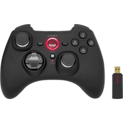 Геймпад Speed Link Rait, Black, бездротовий, USB, для PC / PS3 / Switch, акумулятор (SL-650110-BK)