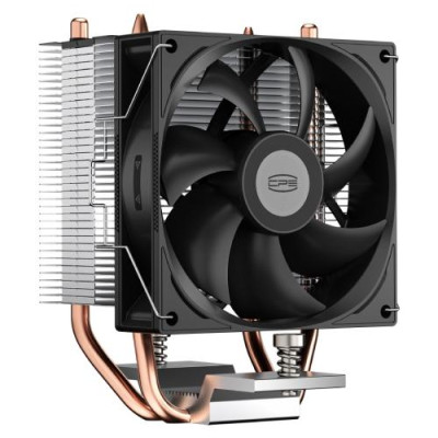 Кулер для процесора PcCooler R200, Black, алюміній/мідь, 1x92 мм, для Intel 1700/1200/115x, AMD AM5/AM4, висота 133 мм, до 110 Вт