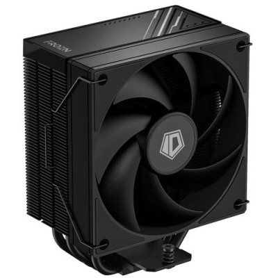 Кулер для процесора ID-Cooling FROZN A410, Black, 120 мм, 4 теплових трубок, алюміній/мідь, 500±200 ~ 2000±10% RPM, 29.85dB(A) Max, Intel: 1851, 1700, 1200, 1150, 1151, 1155, 1156, AMD: AM4/AM5, 152х73х120 мм, 4-pin PWM, до 220 Вт